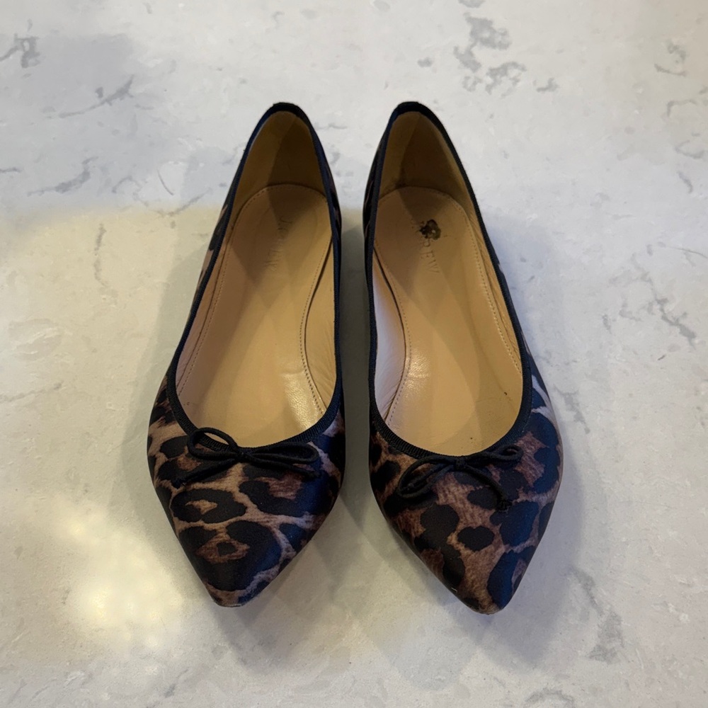 J. Crew Leopard Print Women's Flats